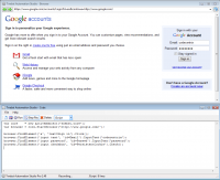 Twebst Macro Recorder in action